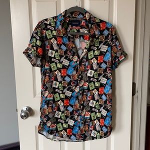 Scotch & Soda "from Japan to the Dam" button up shirt